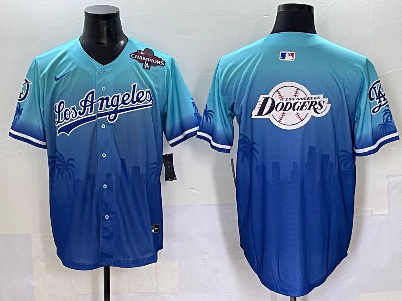 Men 2025 Los Angeles Dodgers Blank Blue Game Nike MLB Jersey style 62622->los angeles dodgers->MLB Jersey